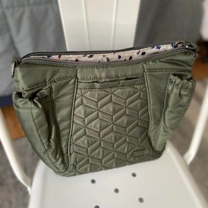 Lug Mini Shuffle - Olive Green - EUC